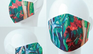 Arte y mascarillas para obsequiar vida