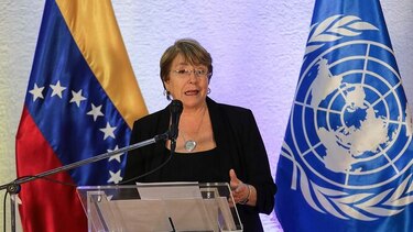 Bachelet anuncia acuerdo con Venezuela con miras a abrir oficina de Derechos Humanos