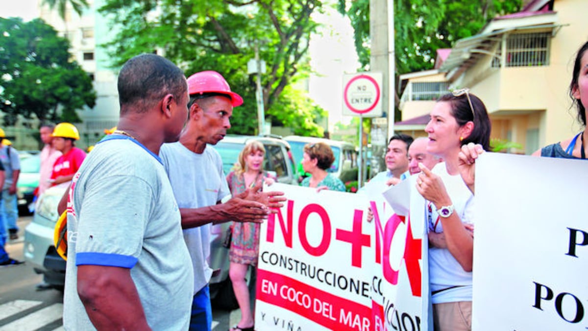 Activistas de Coco del Mar, en el corregimiento de San Francisco, fueron demandados tras oponerse a un proyecto en la zona.