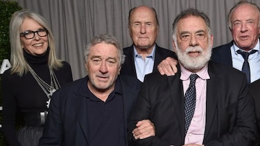 Elenco de 'El Padrino', reunido casi 50 años después