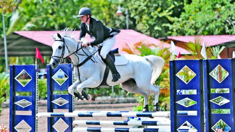 Saltos con buen ritmo