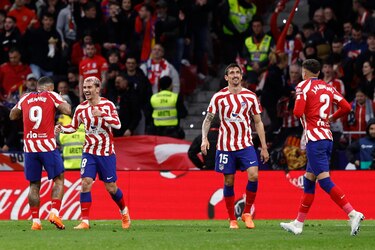 El Atlético vive otra noche de goles en el Metropolitano