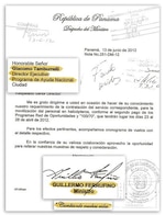 “A mí me trajo el cheque Ferrufino”