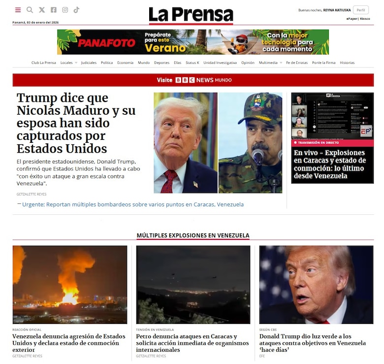 Cuando sonó el teléfono: así viví la noche del bombardeo en Caracas