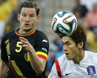 Con 10, Bélgica derrumba a una inofensiva Corea del sur y pasa primera