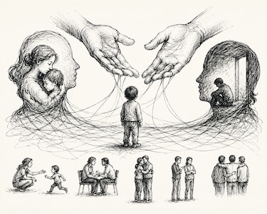 El apego: la huella invisible que moldea cómo nos relacionamos