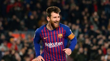 Messi entra en el segundo tiempo para salvar al Barça