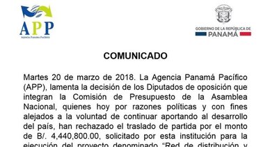 Ministerios se quejan por suspensión de traslado de partidas en Comisión de Presupuesto