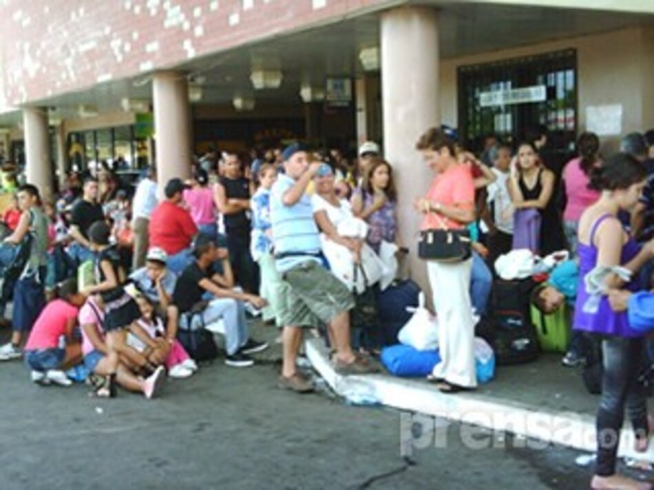 Terminal de David se queda sin buses para ir a la capital