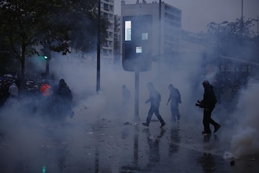 Jornada de protestas en Francia, se dan enfrentamientos entre policía y manifestantes