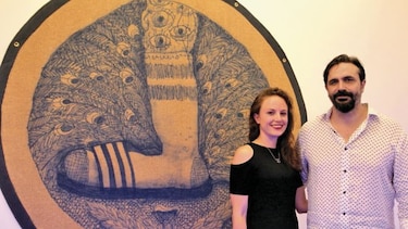 Mito griego de la doncella ‘Io’ se vuelca al lienzo