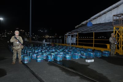 Senan decomisó cinco toneladas de drogas en el Archipiélago de Las Perlas