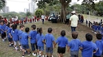 Un festejo bajo un árbol Panamá