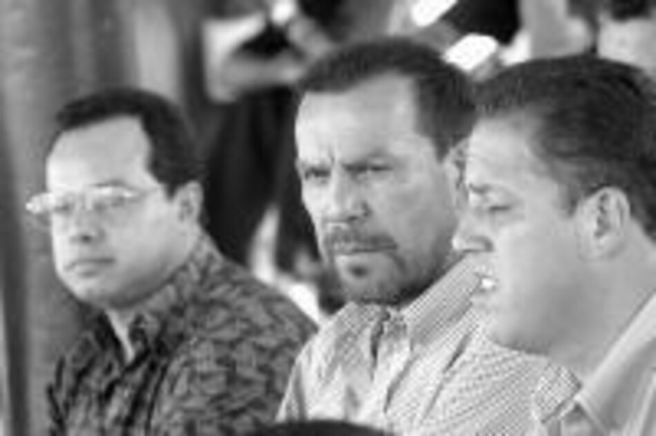 Hernández estuvo en el juego Tauro-El Chorrillo