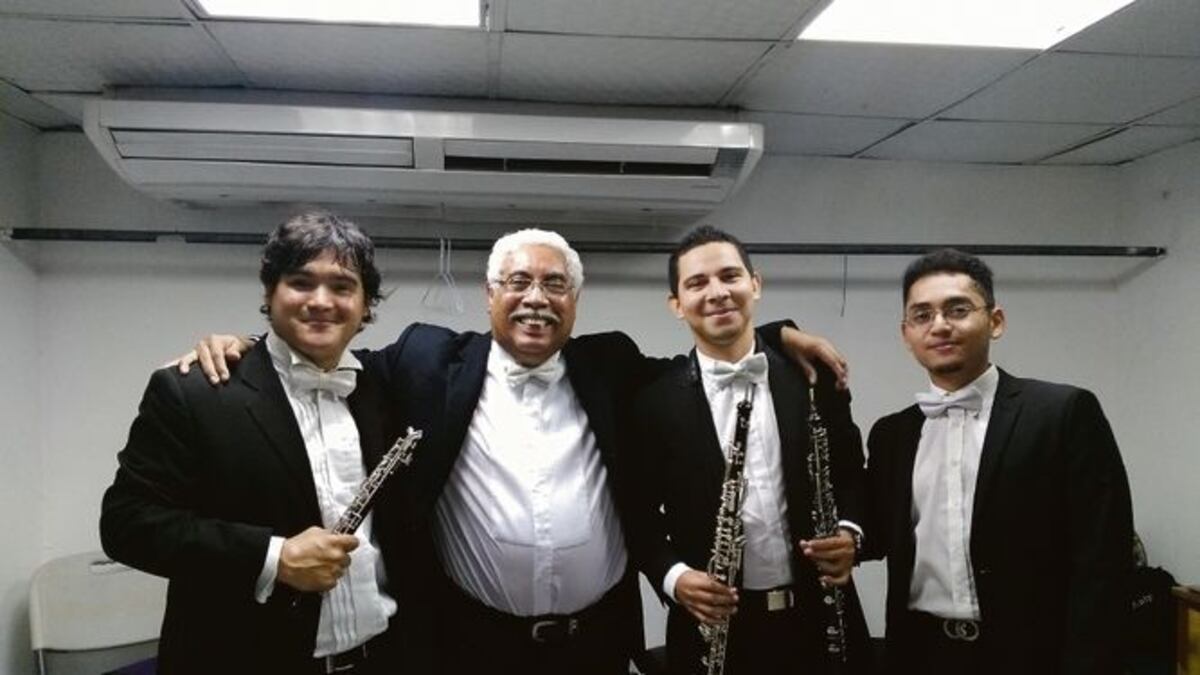 Un concierto de oboes en Boquete