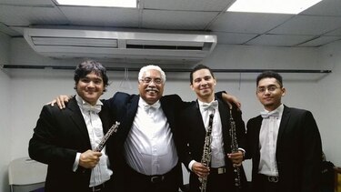 Un concierto de oboes en Boquete