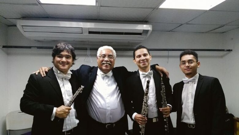 Un concierto de oboes en Boquete