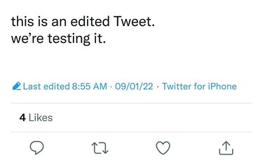 Twitter empieza a probar función para que usuarios puedan editar tuits