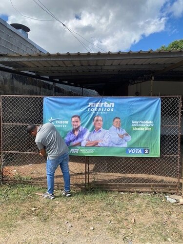 Retiran 161 estructuras de propaganda electoral por incumplir con las normas