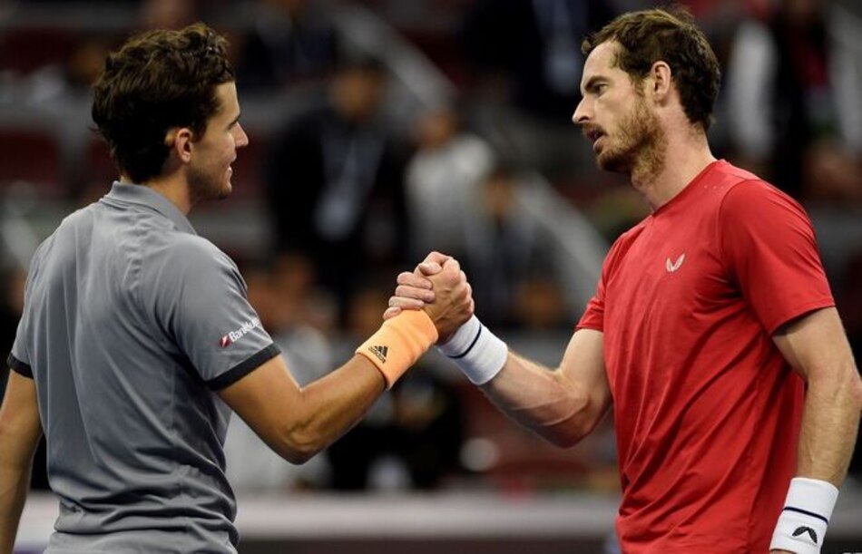 Murray no pudo con Thiem