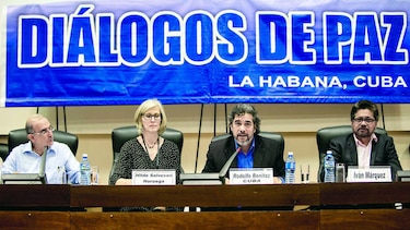 Sin conciliar sitios para guerrilleros