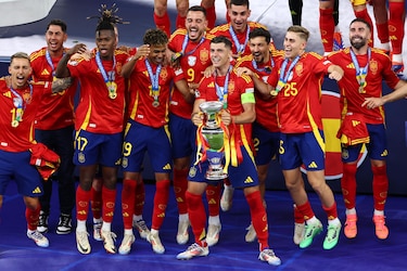 España vence a Inglaterra y logra su cuarta Eurocopa