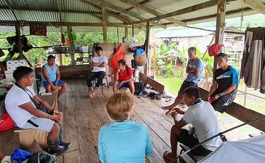 Los gigantes del bosque en el este de Panamá