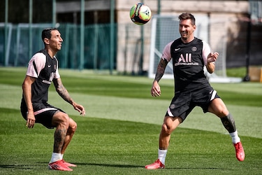 Di María dice que el PSG con Messi tendrá más presión para triunfar