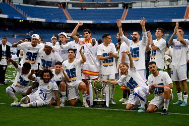 El Real Madrid conquista su trigésimo quinto título en la Liga española