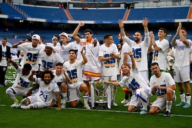 El Real Madrid conquista su trigésimo quinto título en la Liga española