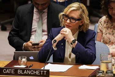 Cate Blanchett habla del sufrimiento de refugiados rohinyas