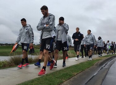 El panameño Pedro Jeanine realiza su primera práctica con el Montreal Impact