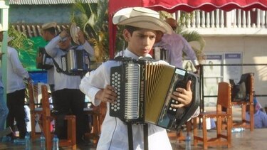 Sebastián Vargas, ganador del primer concurso nacional de acordeón Dorindo Cárdenas