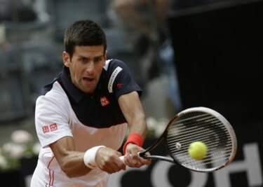 Djokovic se muestra recuperado; Giraldo y Falla se despiden de Roma