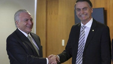 Michel Temer invita a Bolsonaro a la cumbre del G20 en Argentina