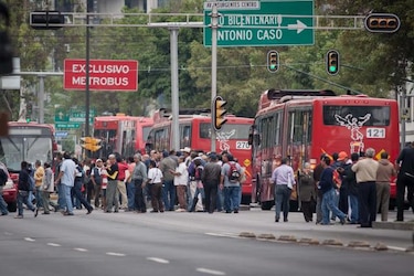Sismo remece la ciudad de México