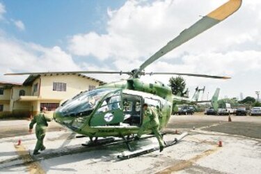 Helicóptero y motos nuevas para Carnaval