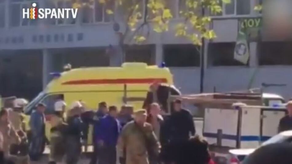 Al menos 10 muertos en explosión en centro de secundaria técnico en Crimea
