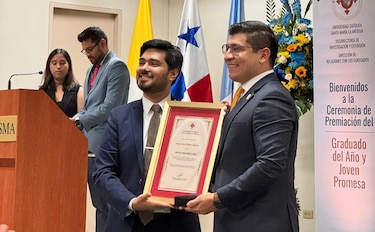 Jorge Bloise Iglesias, diputado electo, es galardonado como ‘Joven Promesa del 2024′