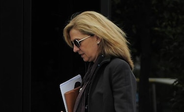 La infanta Cristina de España, imputada por blanqueo y delito fiscal
