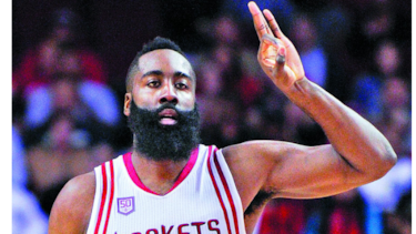 Despliegue ofensivo de Harden ante los Blazers