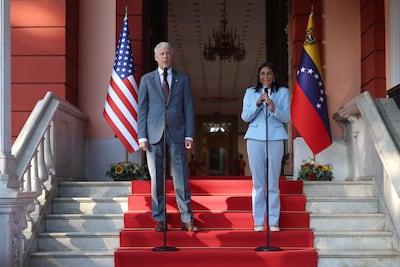 Caracas y Washington sellan acuerdo energético a largo plazo en histórica visita de Estados Unidos