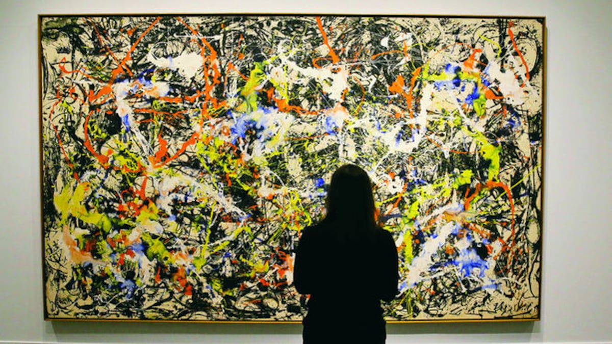 Por un tiempo Jackson Pollock usó agujas hipodérmicas en lugar de brochas para aplicar pintura.