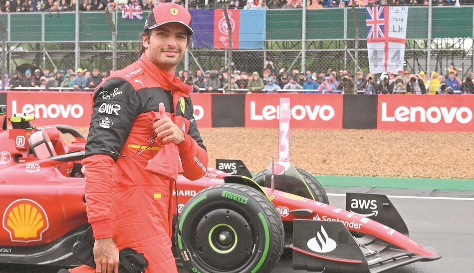 Por fin: Carlos Sainz Jr. saborea las mieles de una pole