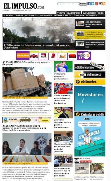 Reporteros sin Fronteras: falta de papel en Venezuela es forma de censura