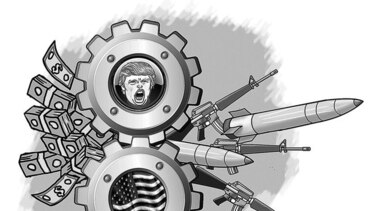 Trump pide más dinero para el ‘complejo militar-industrial’