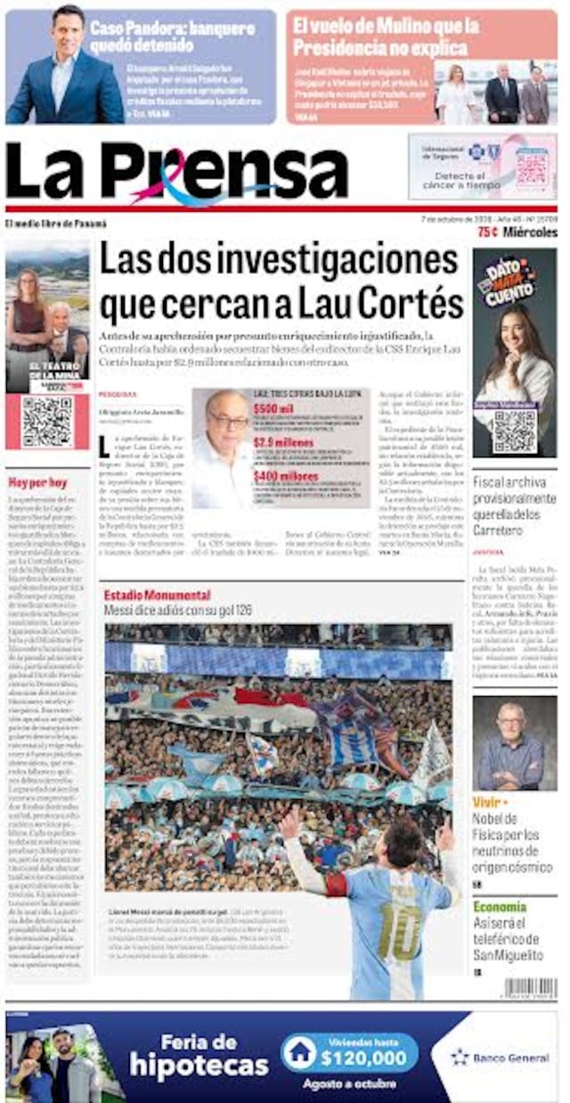 Portadas La Prensa