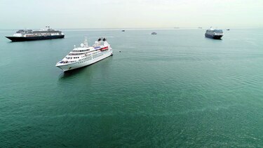 Cruceros se toman Amador
