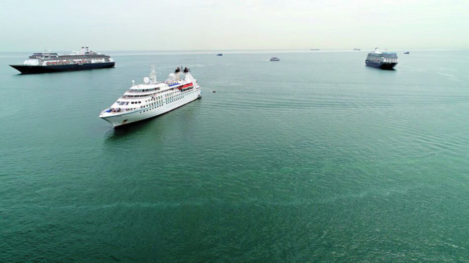 Cruceros se toman Amador