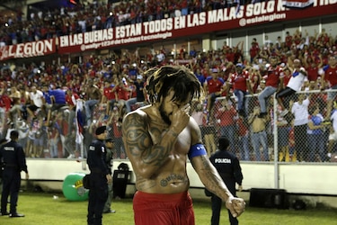 Román Torres pensaba que su gol era para ir al repechaje